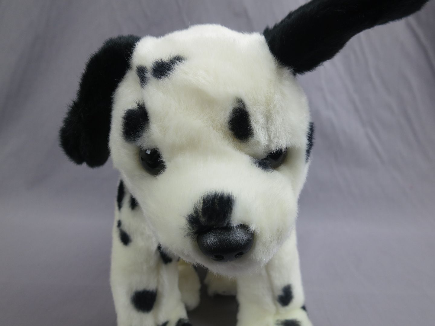 plush dalmatian fire dog